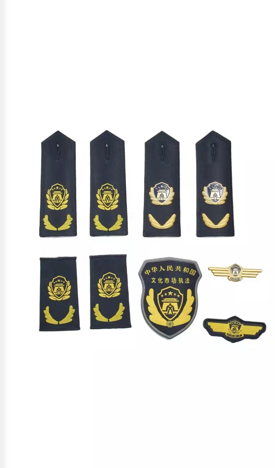黑河文化市场执法制服标志